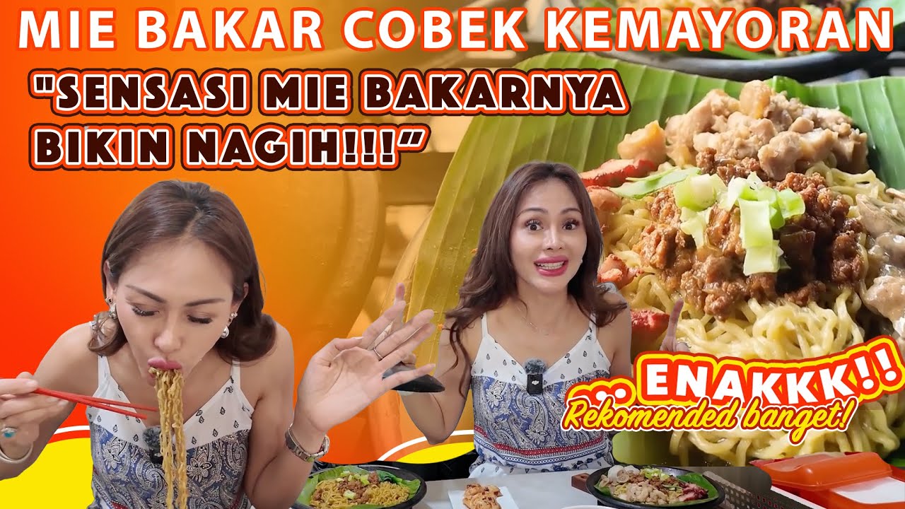 MIE KOK DIBAKAR?! Nyobain Mie Cobek Bakar Kemayoran yang Lagi Viral: Wangi Smoky-nya Gak Ada Lawan!