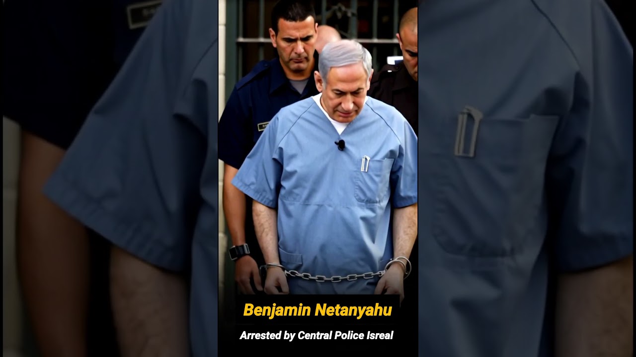 Benjamin Netanyahu Arrested by Isreal Police 🚨 #trendingshorts #viralshorts #Netanyahu #isreal