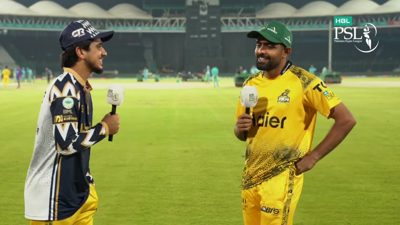 Saim Ayub and Babar Azam discuss the strategy behind today&rsquo;s 𝒆𝒑𝒊𝒄 win 🏏
