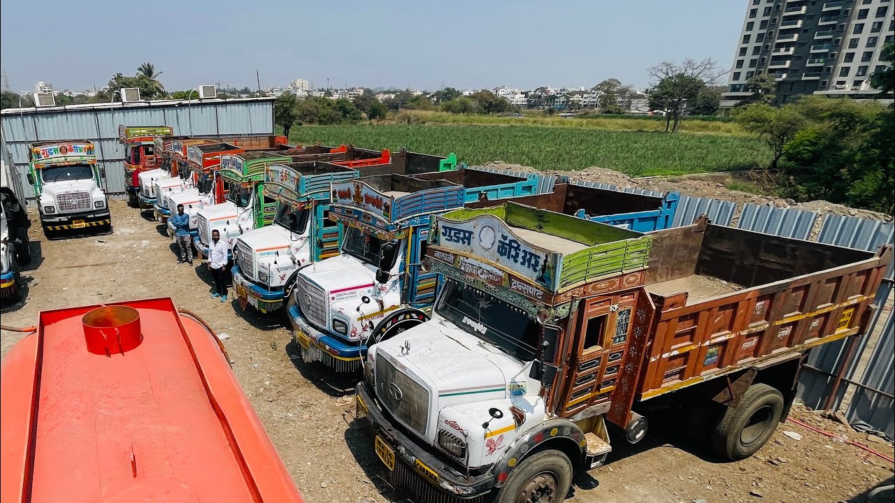 महाराष्ट्रातील सर्वात मोठा Tata S टिप्पर चा स्टॉक😍 Balaji Motors Pune