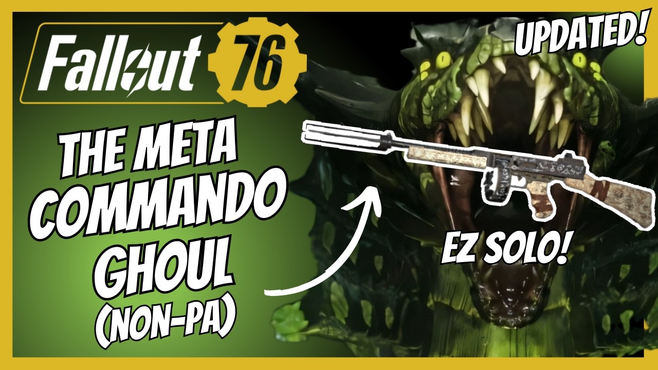 ОБНОВЛЕНО! МЕТА-версия коммандос-гуля без PA (руководство по сборке) Fallout 76