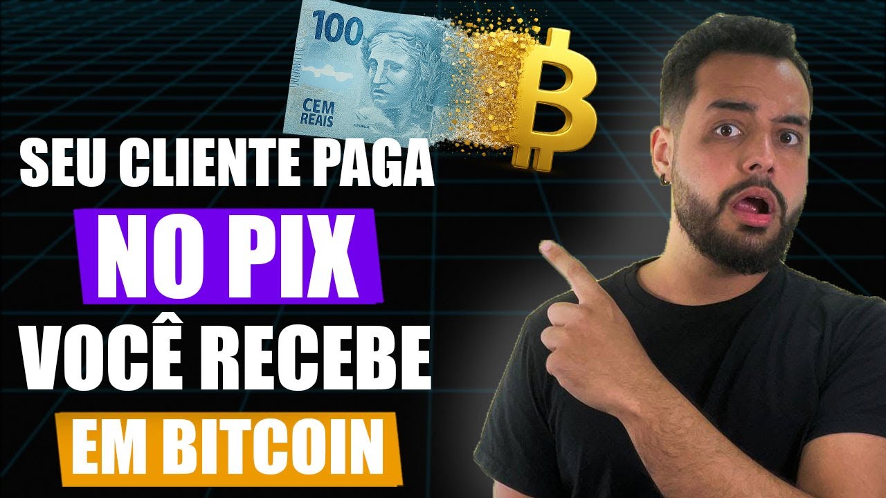 Como Vender Qualquer Coisa e Receber em Bitcoin (Autom&aacute;tico via Pix)