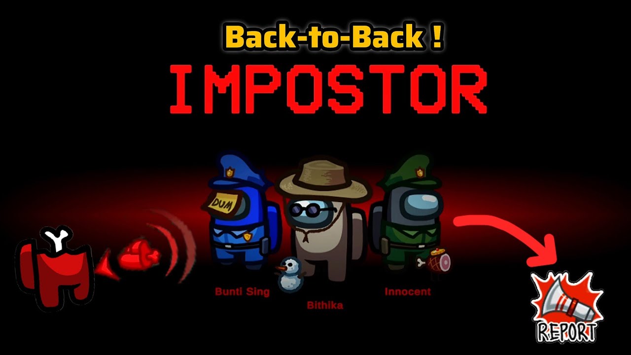 Back-to-Back Impostor Games 🔥 | Most Chaotic Among Us Moments!