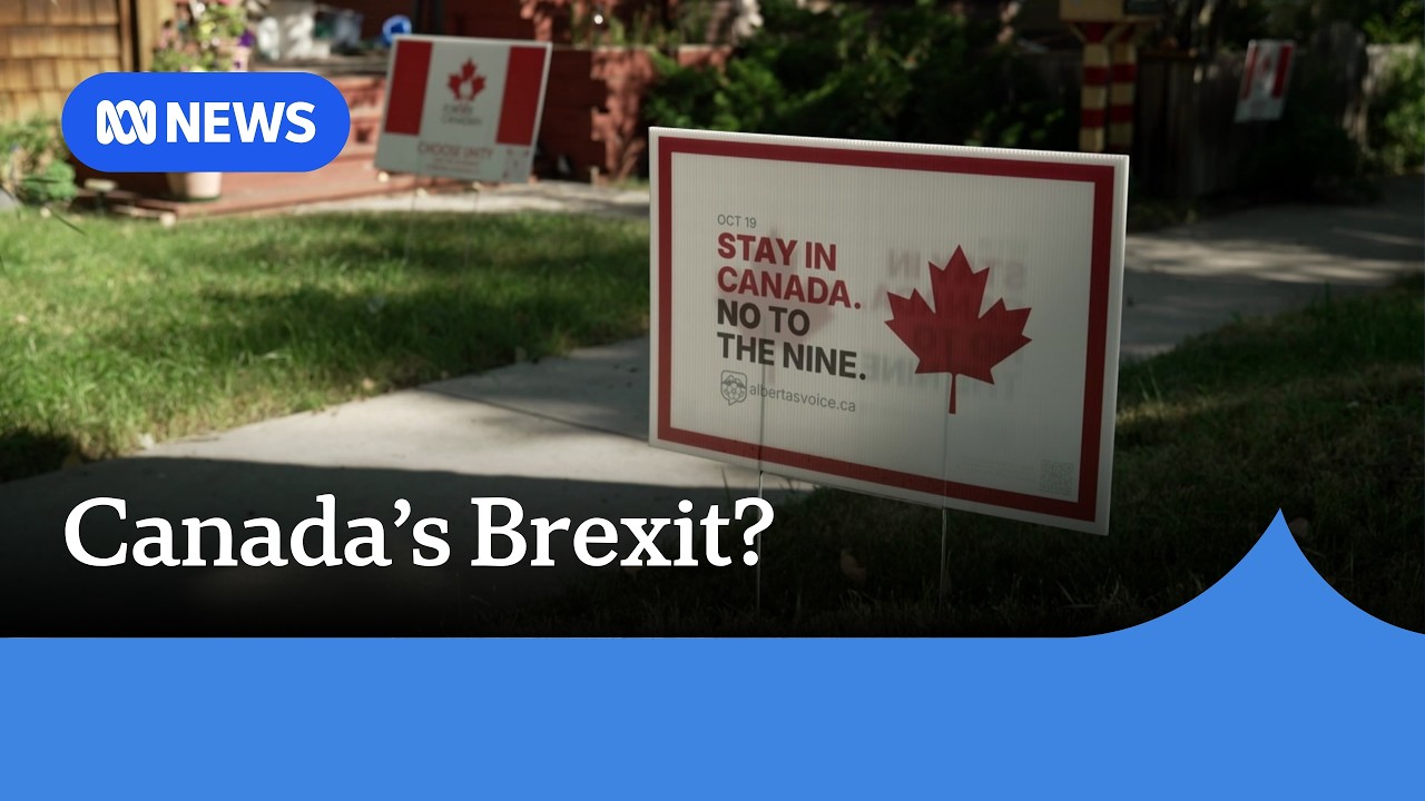 Leave or remain: the Canadian province pushing for independence | The World | ABC NEWS