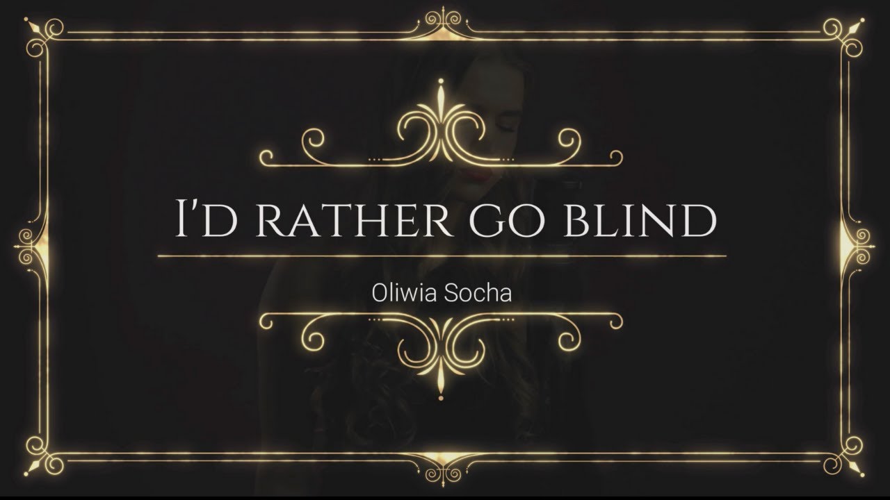 Oliwia Socha - I'd Rather Go Blind - Voice Impact Studio (Etta James cover)