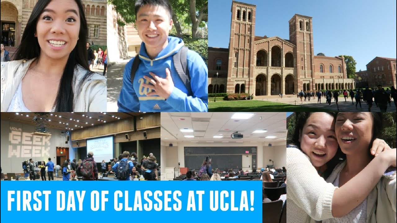Follow Me Around - First Day Of Classes At UCLA (Spring Quarter)