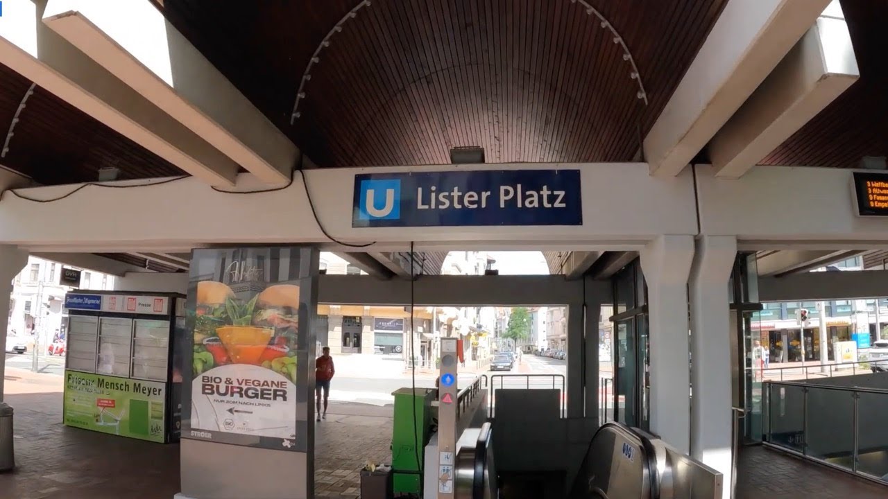 Walking tour Germany,Hannover , HBF Raschplatz ,Lister Meile 2022