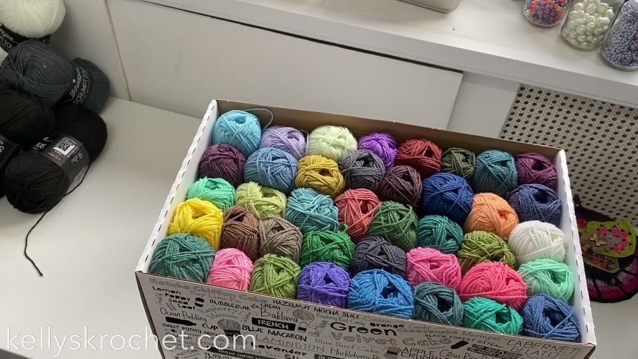 Scheepjes Colour Lab CAL Unboxing Scrumptious Kit