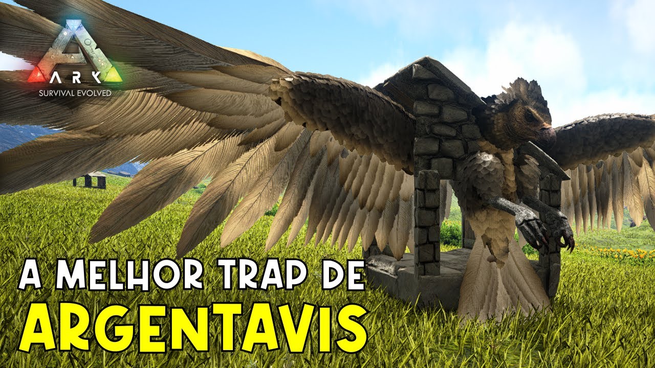 A melhor TRAP pra Argentavis - Ark Survival Evolved