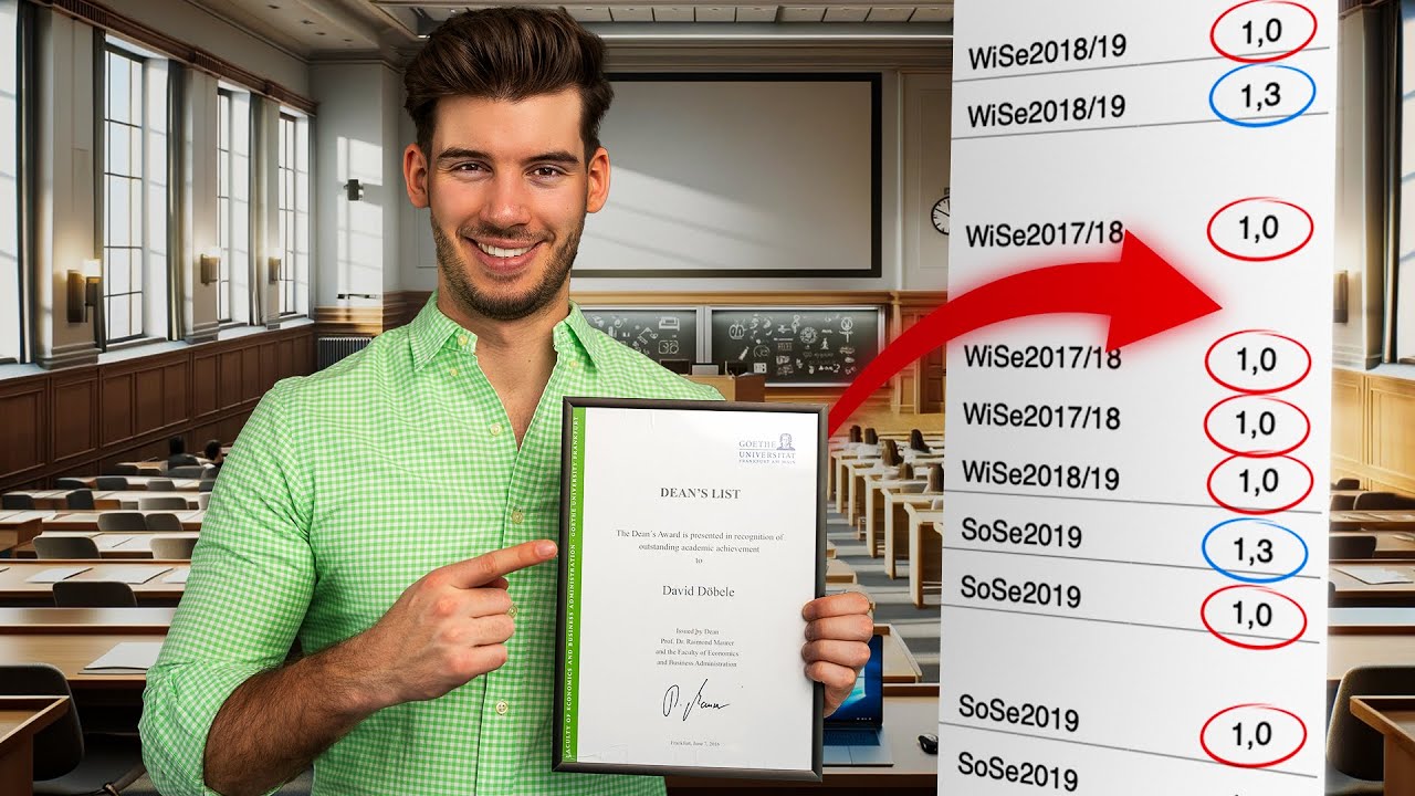 Top-Noten im BWL-Studium - Der komplette Guide
