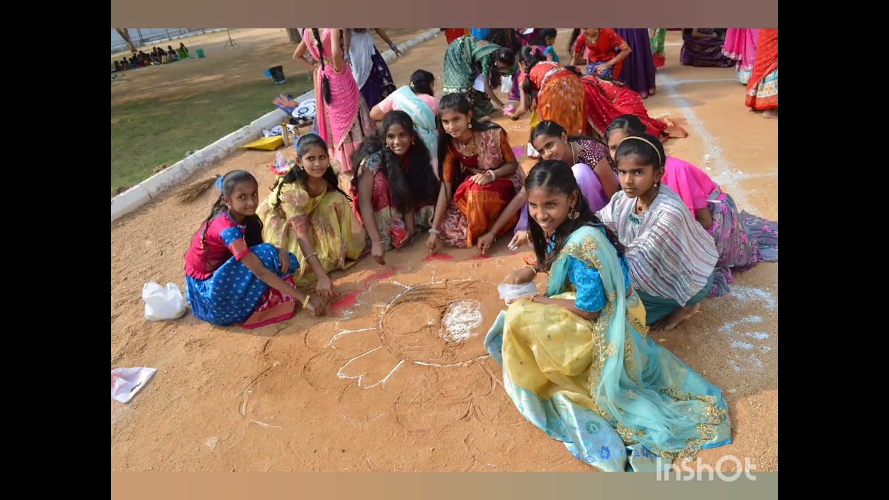 Sankranti celebrations 24-25@new Dimension school #bhongir #yadadri #2024 #school #festival