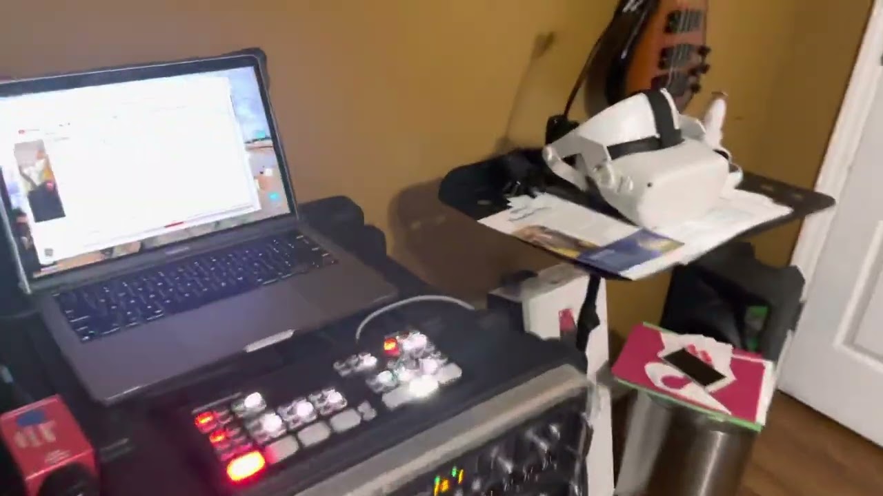Midas M32 Dante Via DVS ATEM Internet network