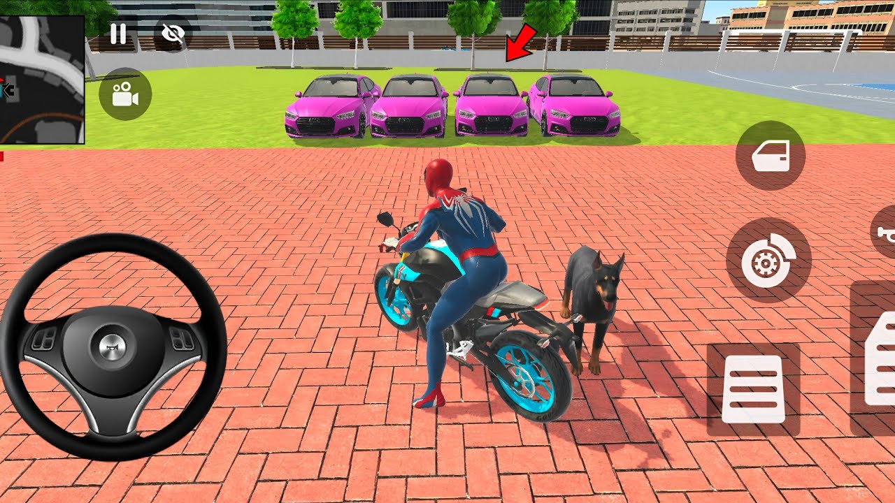 🎮 Franklin Order By 4️⃣ Audi A4 In india Thift Auto Simulator 😱 🎮