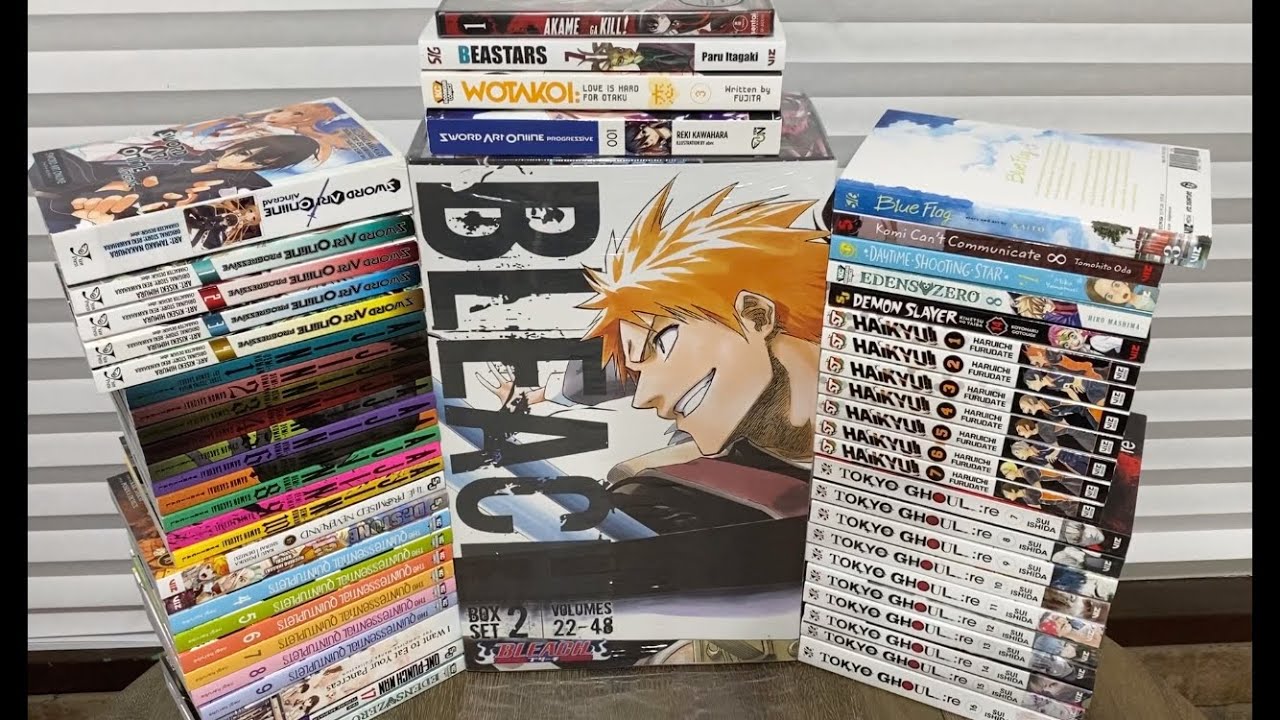 Huge Manga Haul! October 2020!😷📚
