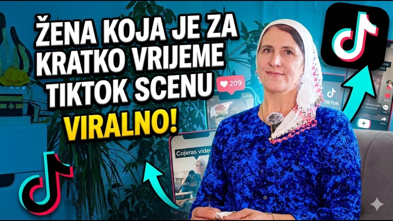 Žena koja je za kratko vrijeme osvojila TikTok