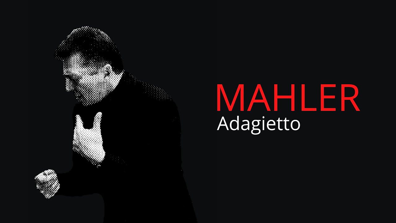 ADAGIETTO MAHLER/Orchestra/Violin/Viola/Cello/Harpe/Maestro/Live recording/Classical music/4K/