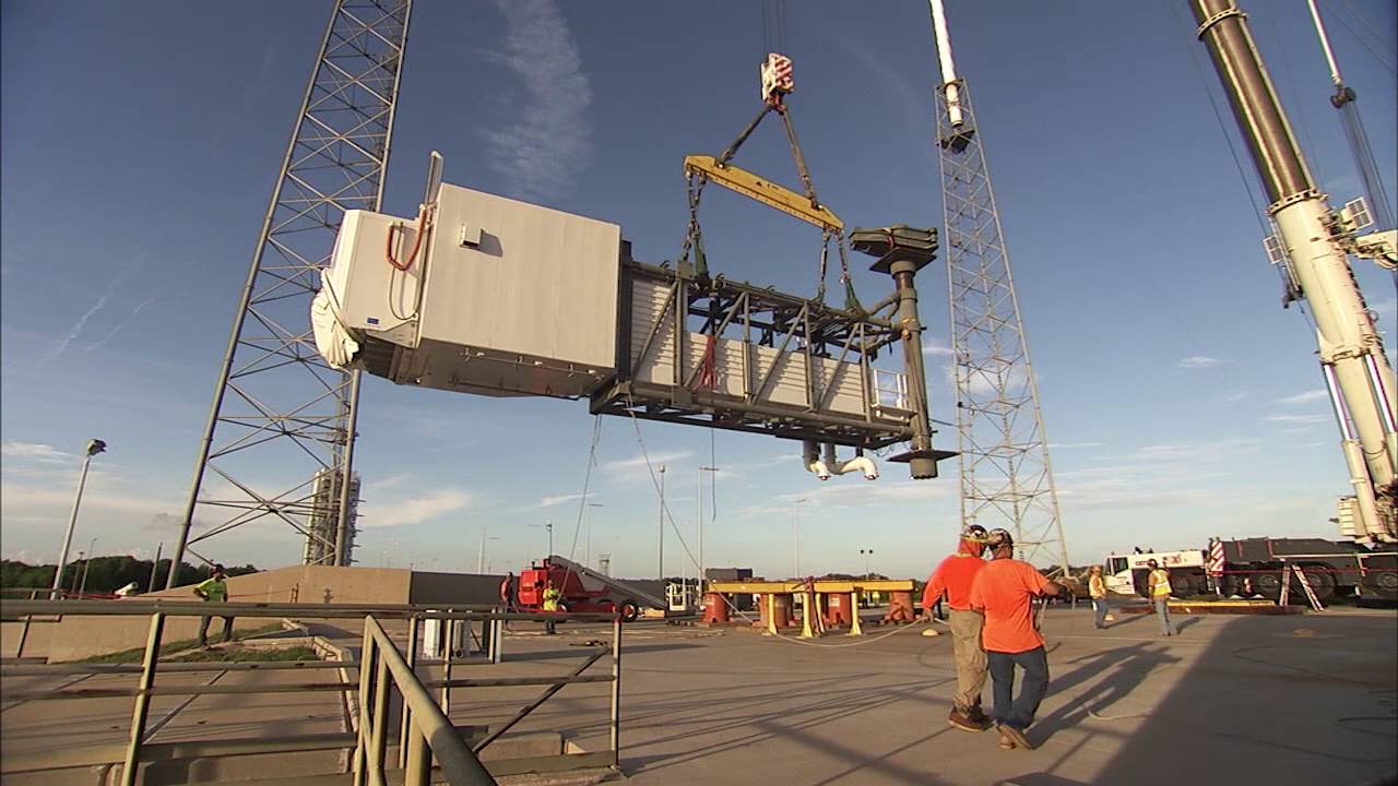 Starliner Crew Access Arm Installed at SLC-41
