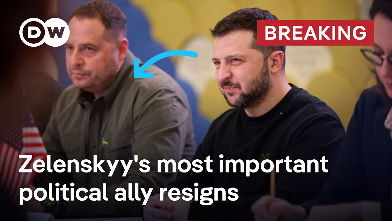 Zelenskyy's chief-of-staff Andrii Yermak resigns | DW News