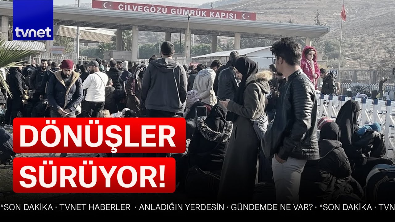 Cilvegözü Sınır Kapısı'nda Suriyeli yoğunluğu!