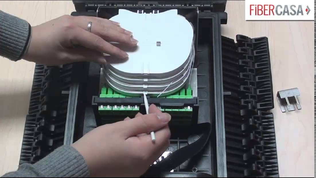 FTTH Drop Cable Type Fiber Optic Splice & Splitter Closure