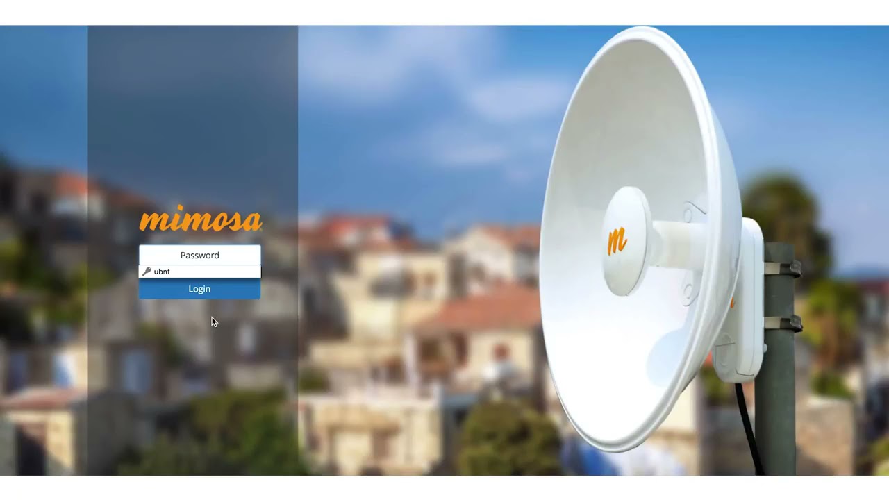 Mimosa in the Field: Installation of the C5x
