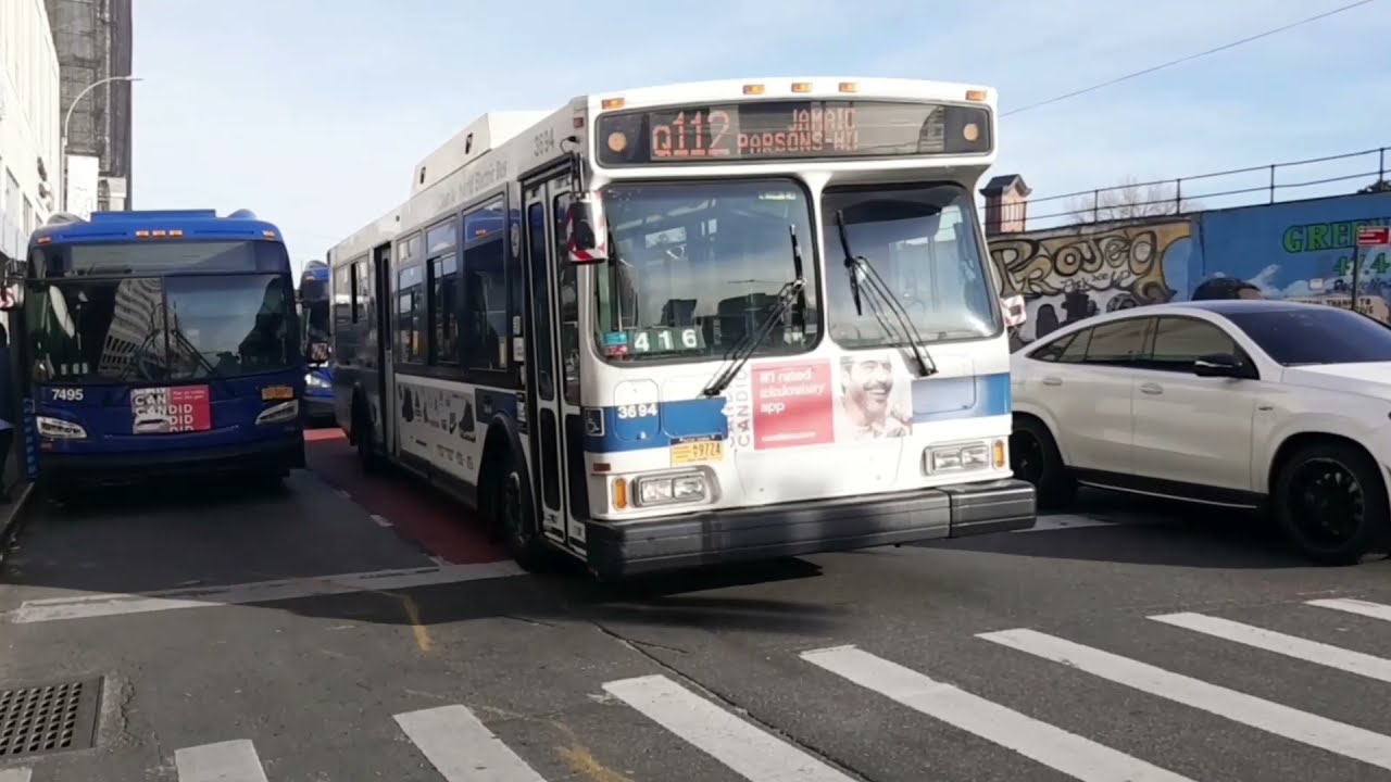 MTA NYC Bus/MTA Bus Company: Orion VII 2nd Generation Hybrid Action @ Archer Ave & Parsons Blvd