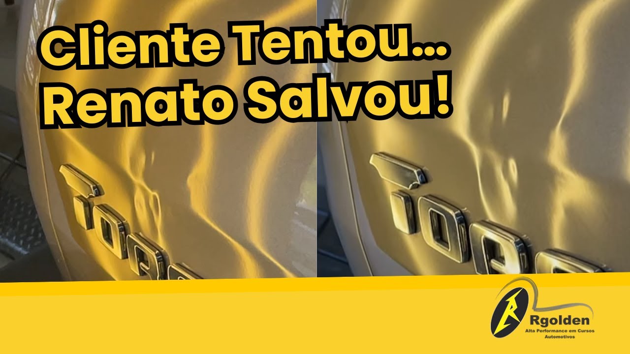 O que acontece quando o cliente tenta fazer o amassado