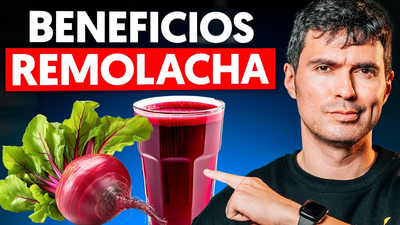 Los BENEFICIOS de la REMOLACHA para tu SALUD (comprobado por la ciencia)