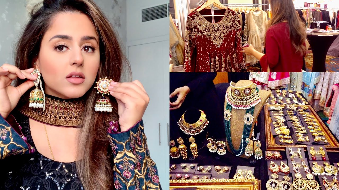 PAKISTANI CLOTHING EXHIBITION SHOPPING! | DUBAI | HADIA
