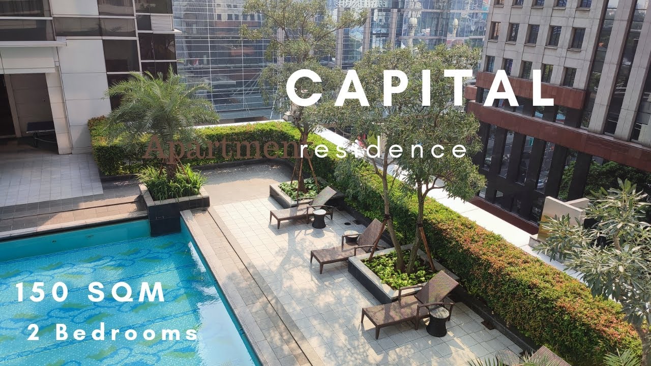 Capital Residence at Scbd - For Rent 2 Beds 2 Baths 150 sqm