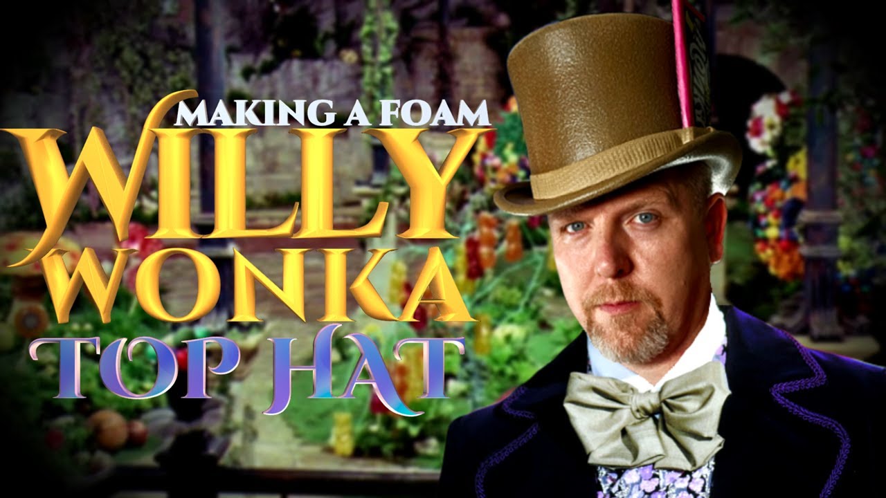 Making a Foam WIlly Wonka Top Hat