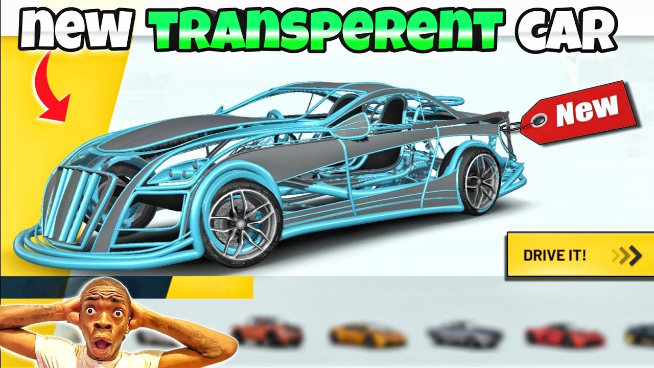 New transparent maybach car😱|| Extreme car driving simulator🔥||