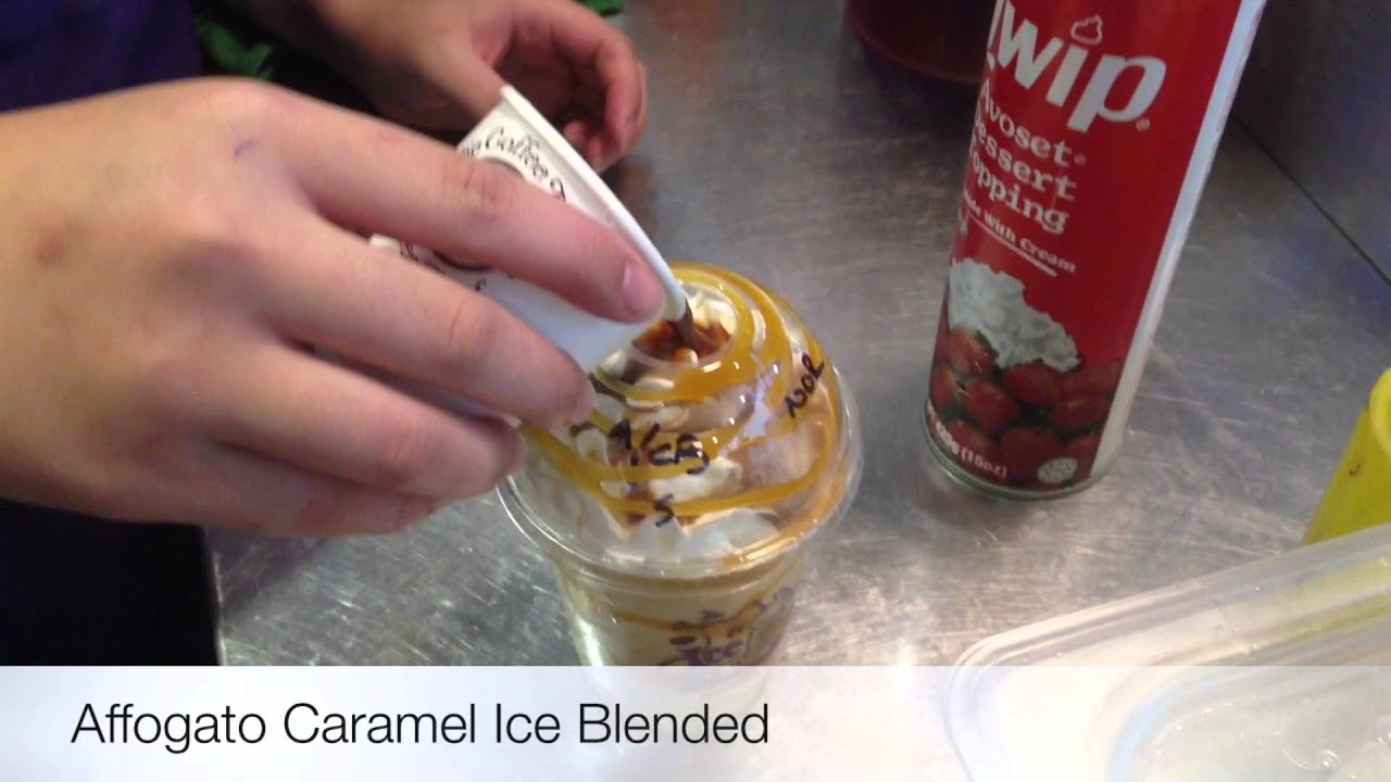 Affogato Ice Blended