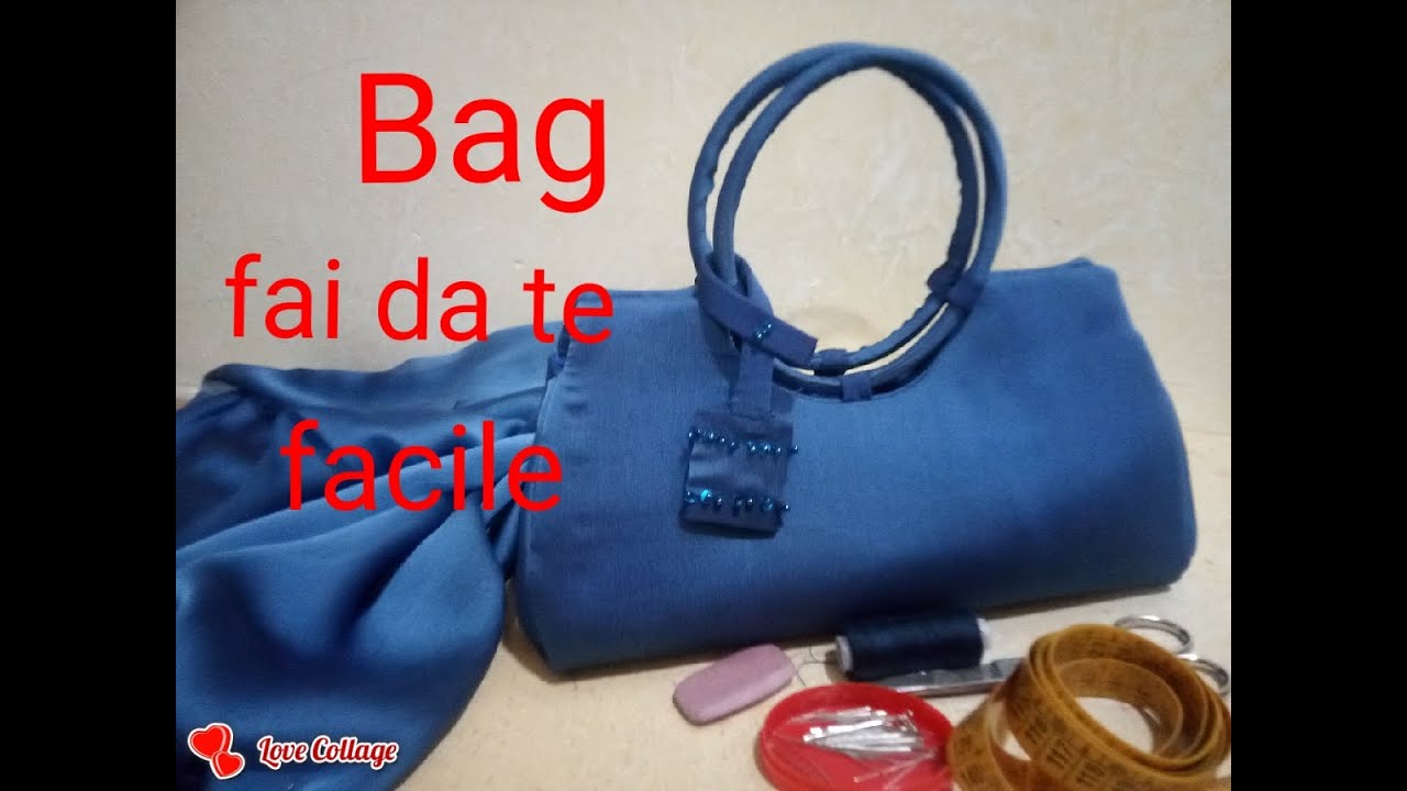 BORSETTA ELEGANTE FACILE DA CUCIRE