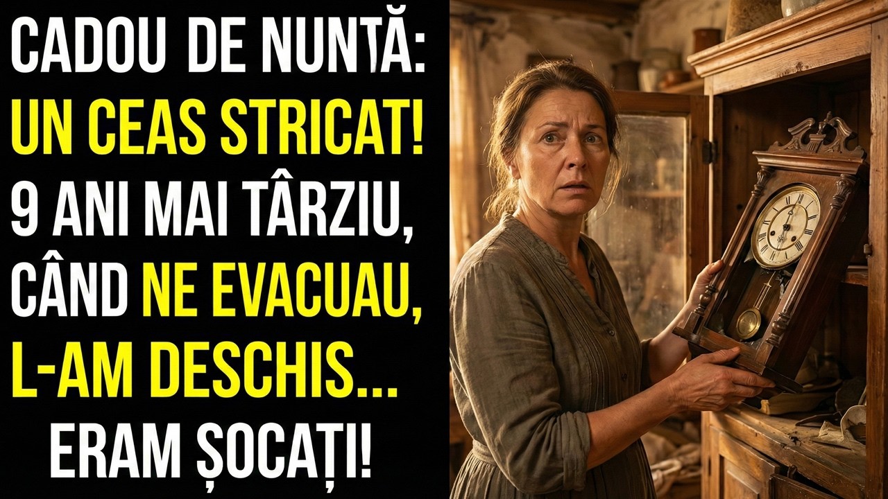 Cadoul inutil de la o bătrânică, pe care voiau să-l arunce, a salvat toată familia după 9 ani...