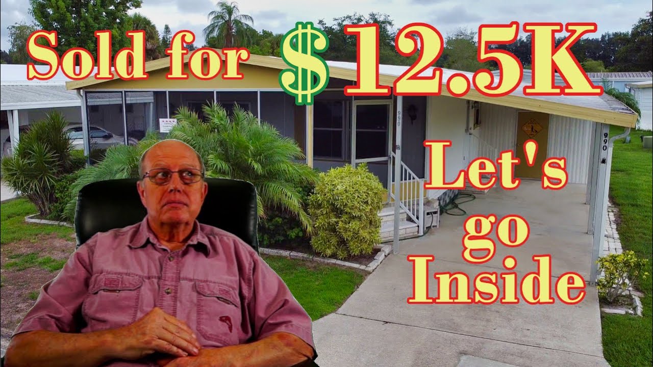 Florida Mobile Homes for Sale (cheap in 55 plus communities) 12.5K