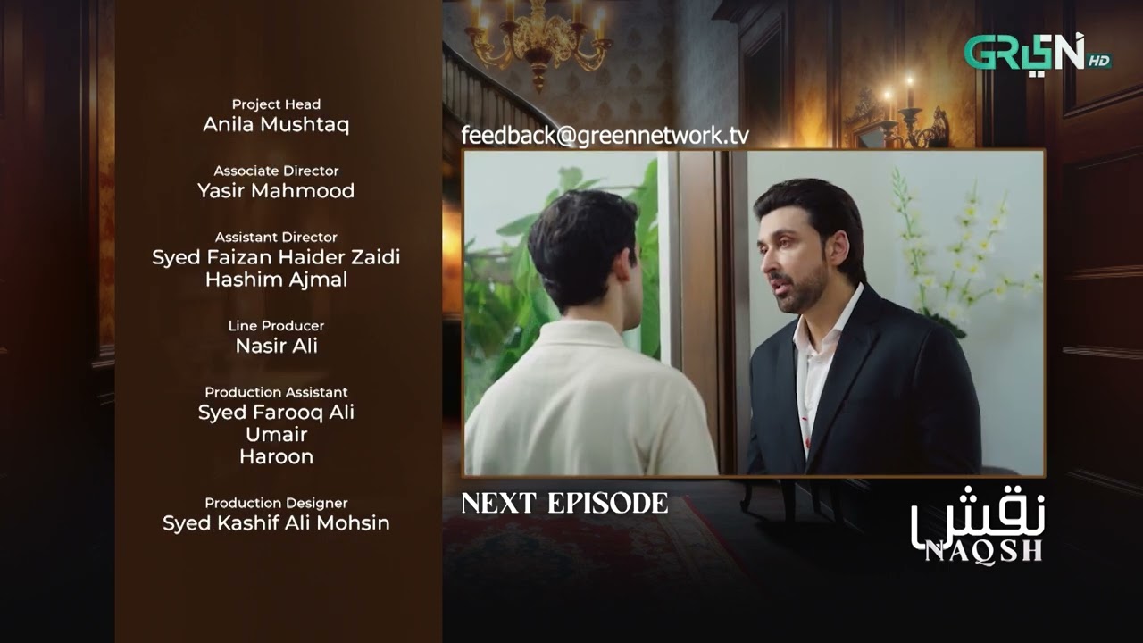 Naqsh Episode 27 ( Teaser ) 6th September 2025 | Sami Khan - Hina Altaf - Zarrar Khan | Green TV