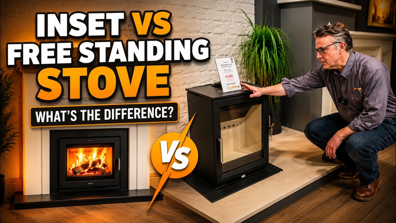 What's The Difference between An Inset And Free Standing Stove?