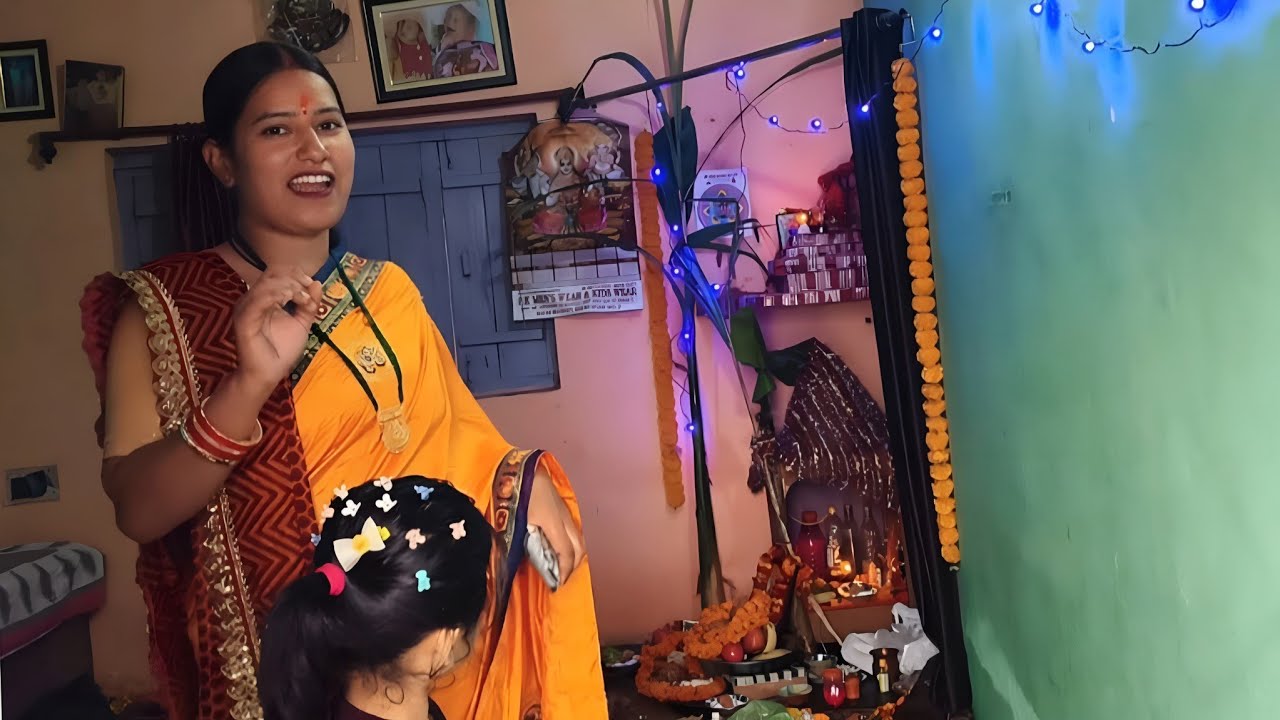 Aaj Hamare Ghar mein hai Sundarkand 😍✨||पहाड़ों में माघ के महीना और पूजा पाठ||