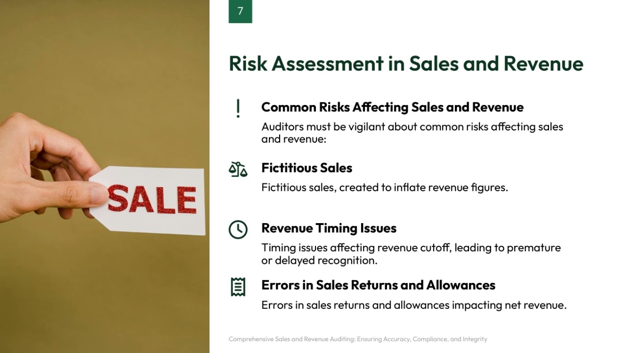 Auditing Sales and Revenue