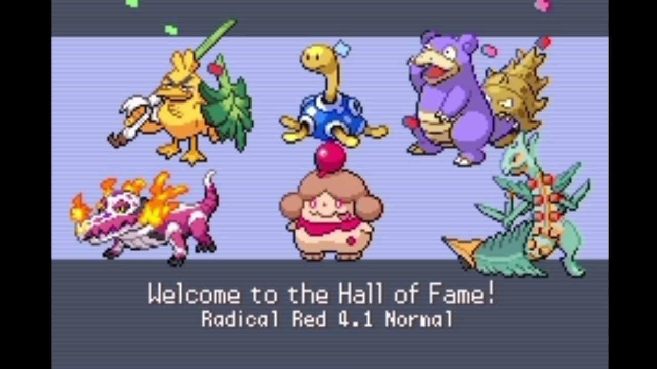 Pokemon Radical Red 4.1 (Pokemon that start with the Letter S Only) - Elite 4/Champion