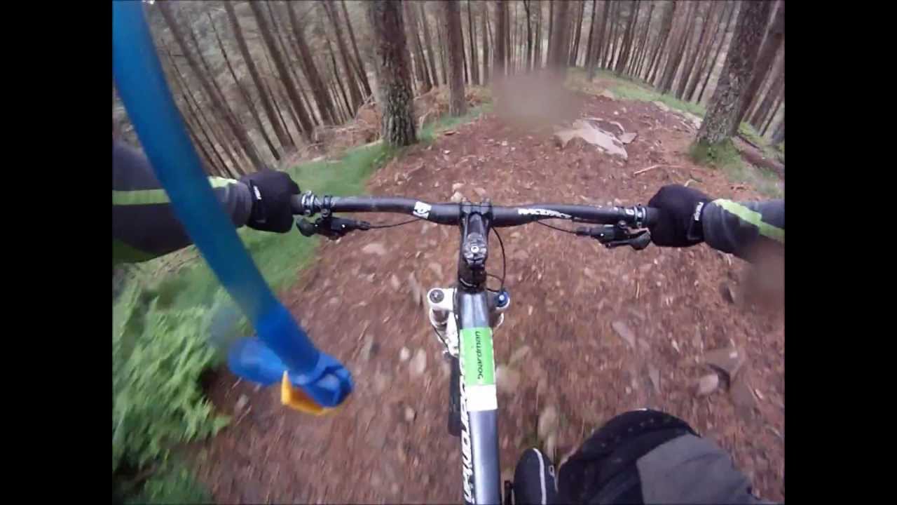Glentress Black Route 7Stanes Scotland Best bits HD