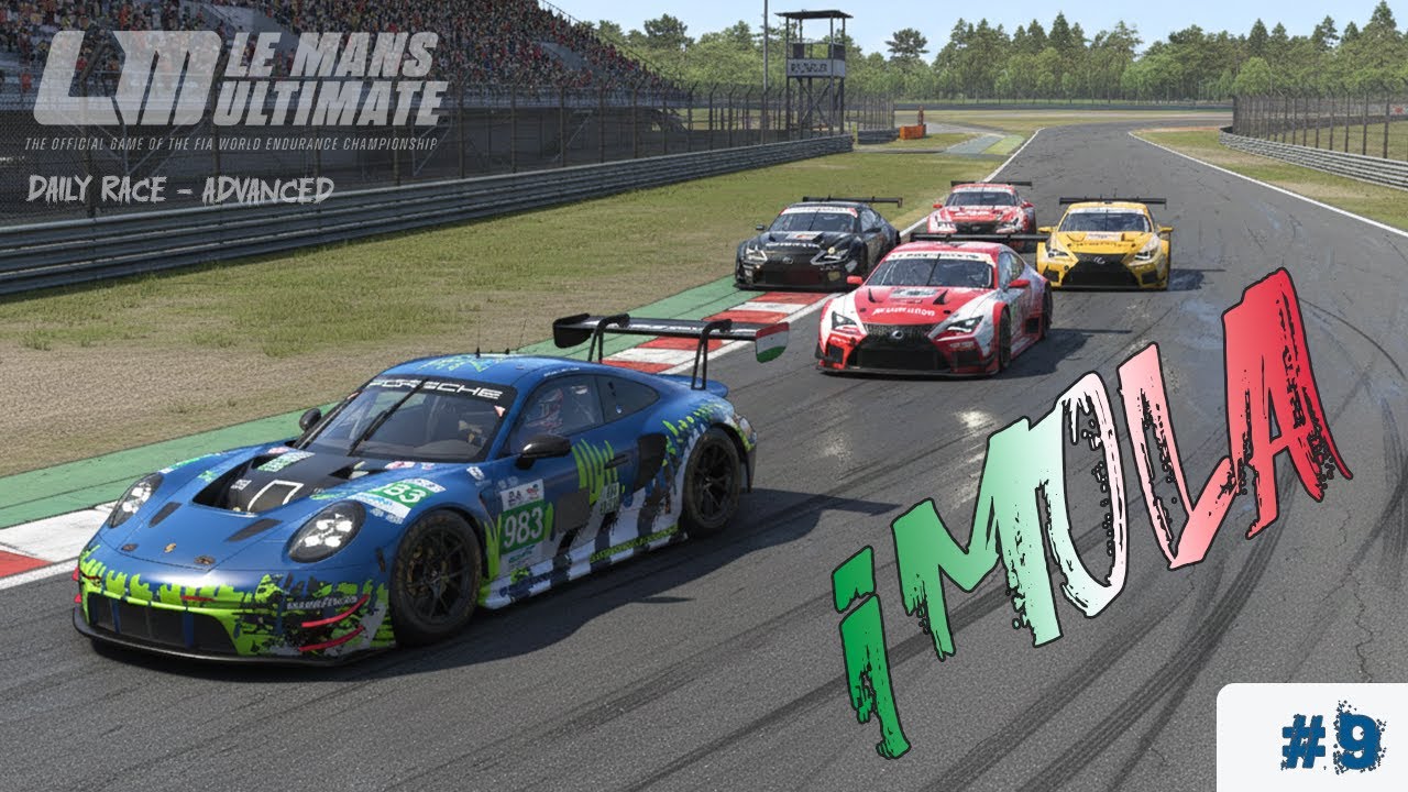 🥳 Ez egy igazán jó kis futam volt! 💪 | Imola - Porsche 911 GT3 R LMGT3 (992) | LMU