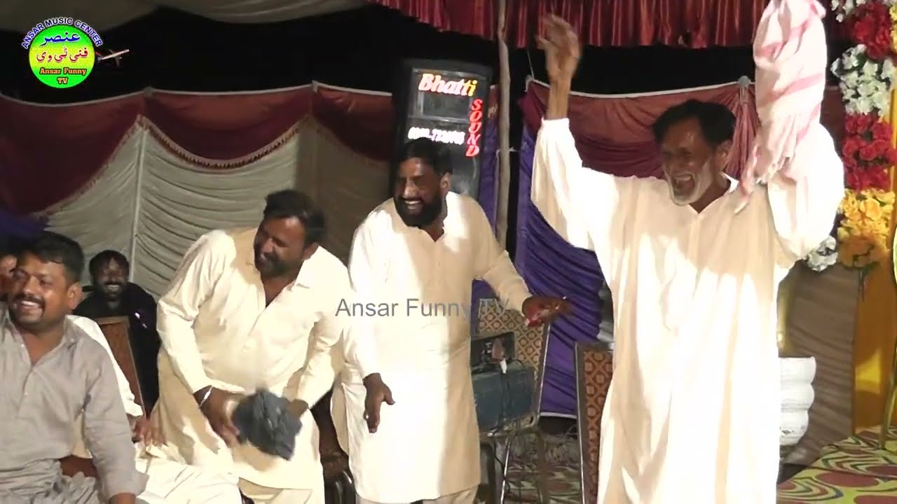 New Funny Video Comedy Wagti | Ghulam Fareed Chhota Vs Ghulam Qamar | Ansar Funny TV
