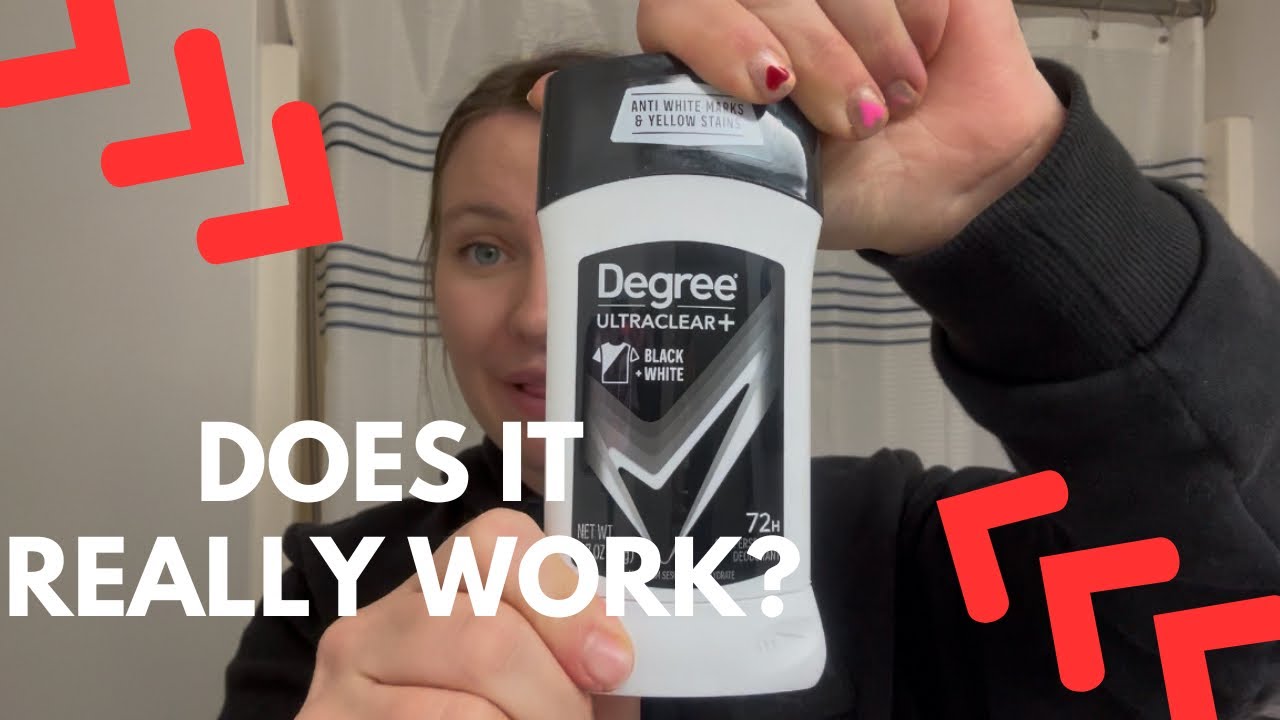 Degree Men UltraClear Antiperspirant Deodorant Black + White - Review