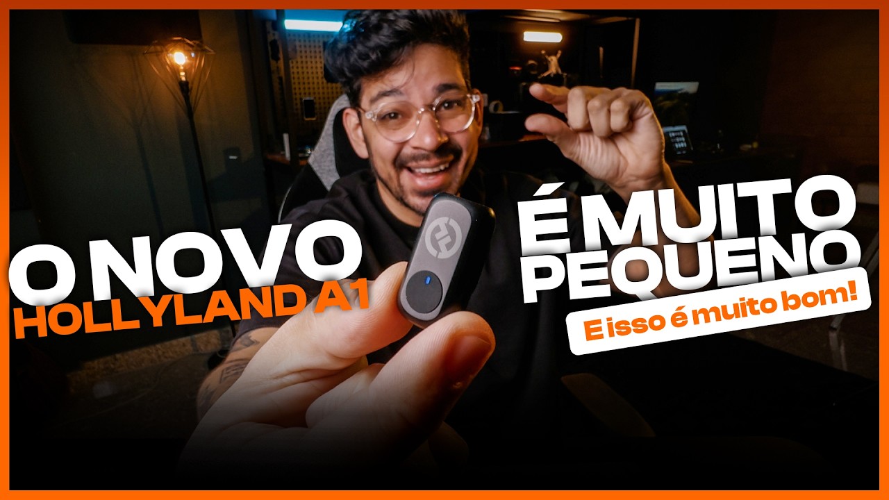 ELES FIZERAM DE NOVO! - Hollyland LARK A1 é mais uma revolução em microfones!