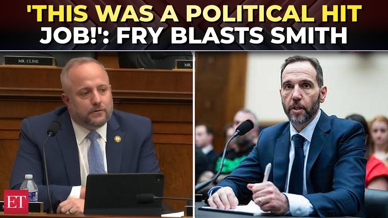 'You don’t remember who swore you in?’: Russell Fry grills Jack Smith at explosive House hearing