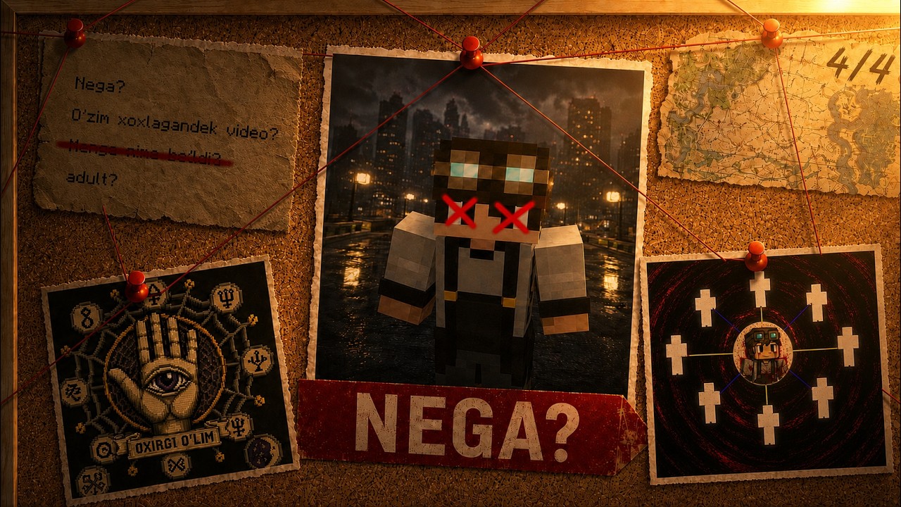 MINECRAFT - LEKIN NEGA O'ZIM XOXLAGANDEK VIDEO OLMAYMAN?