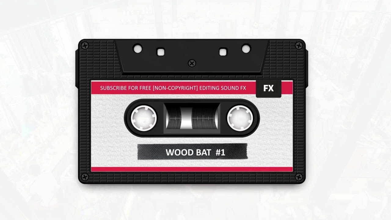 Wood Baseball Bat - Sound Effect HD