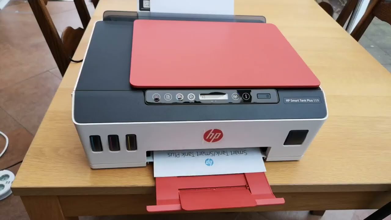 Imprimante HP Smart Tank Plus 559.  Déballage, installation et mon avis totalement indépendant.